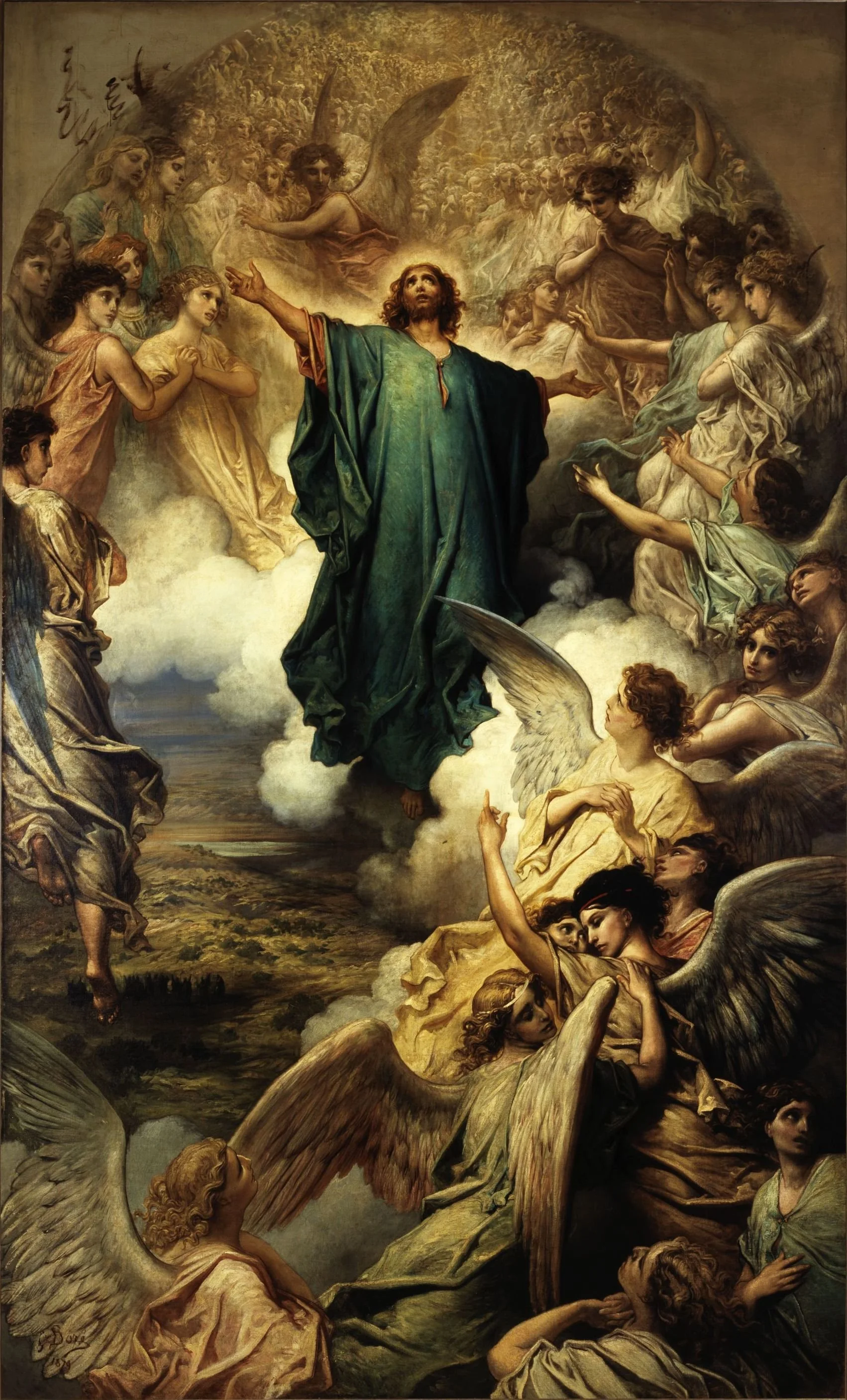 May Sacred Artwork of the Month: The Ascension by Gustave Doré
